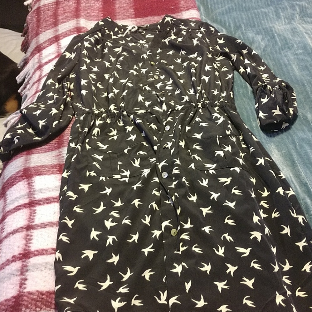 Bird dress! Super unique!size 8